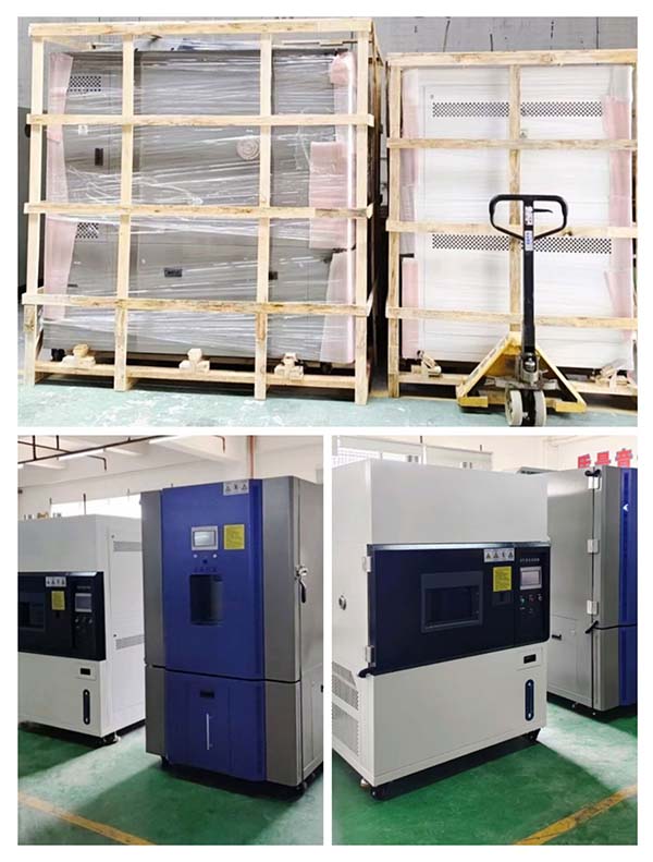 225L氙燈老化試驗(yàn)箱， 1000L恒溫恒濕試驗(yàn)箱， 發(fā)貨大連和湖北客戶(hù)公司。