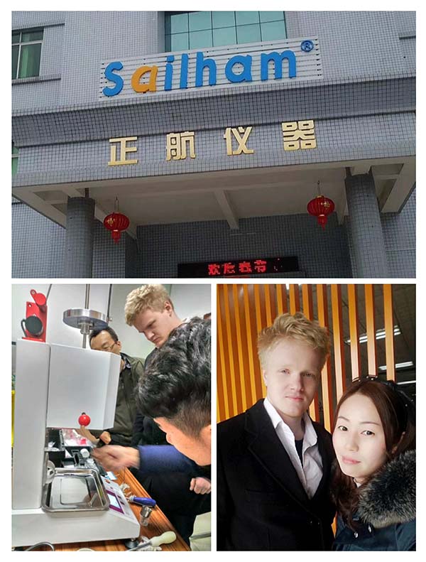 歡迎德國帥哥Erik來廠參觀<div   id=